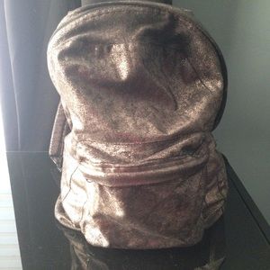 Cool metallic backpack