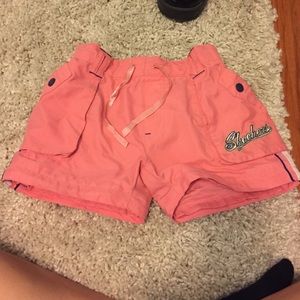 90's rave pink shorts