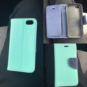 iPhone 5c wallet case.