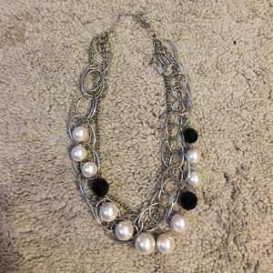 Bead/Chain Statement Necklace