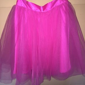 Space 46 tulle skirt.