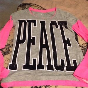 Justice tee ready to be worn