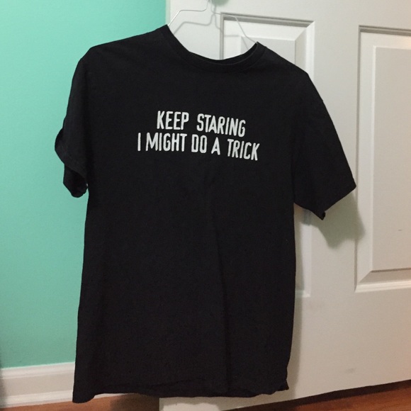 goth oversized t shirt w slogan - Picture 2 of 3