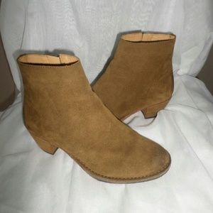 CLARKS Originals Suede Leather Bootie Shoes 6.5