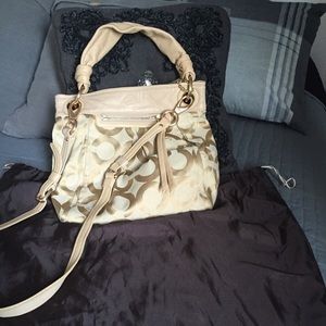 Coach handbag rarely used