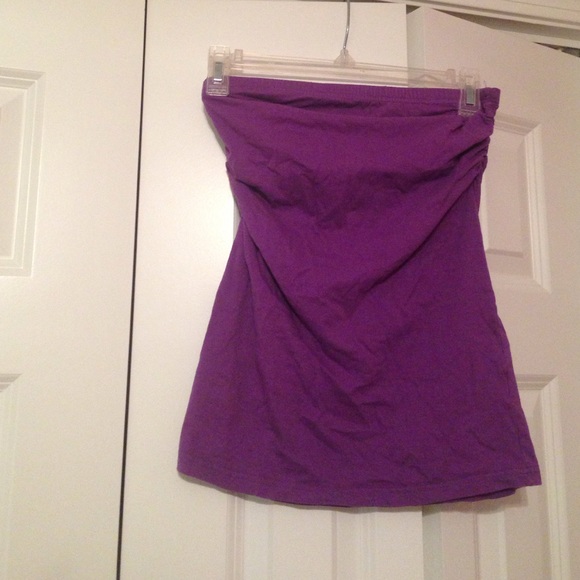 Tops - Purple tube top