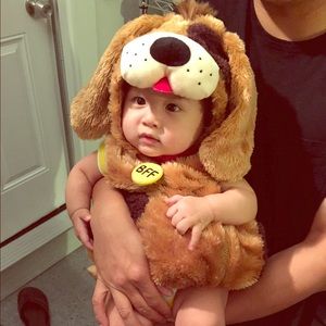 Dog infant boy costume 6-9 month