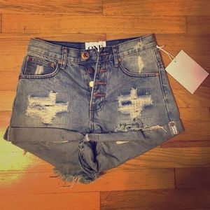 One Teaspoon Vintage Blue Hawks