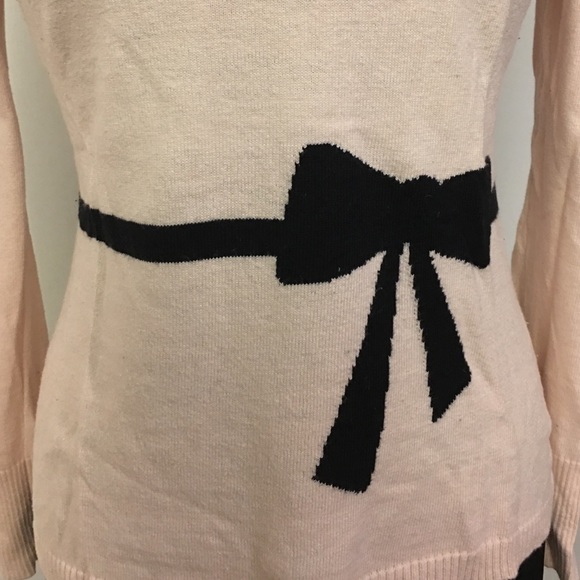 🚫DONATED🚫Pink sweater with Bow detail - Picture 2 of 3