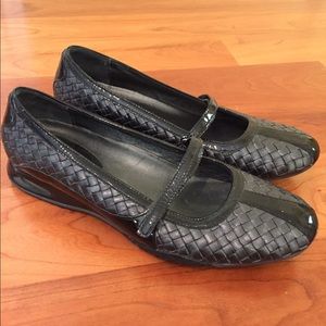 Cole Haan Mary Janes Leather Woven, Nike Air