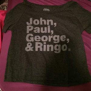 Grey Beatles shirt