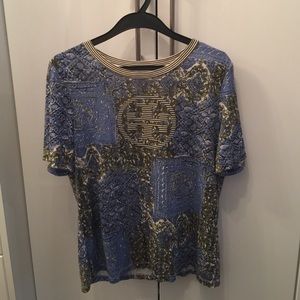 Tory Burch Logo Tee... Never worn!