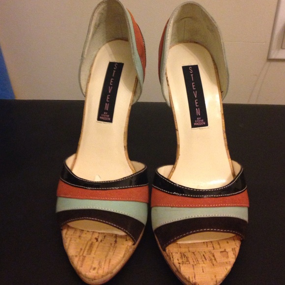 Steve Madden vybe heels retro classic size 7.5