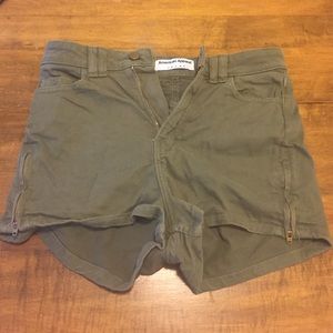 American Apparel High Waisted Shorts