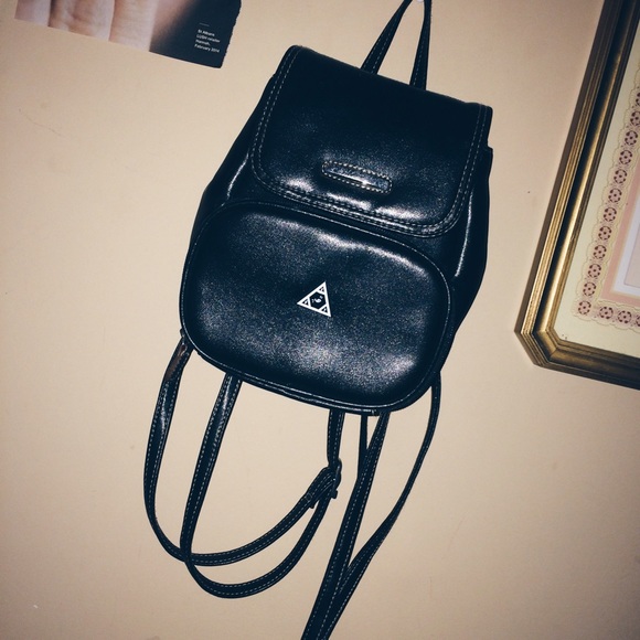 Thrifted vintage cute 90's style mini backpack