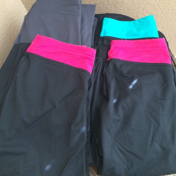 Flexees Workout stretch Pants 5 MED 2 SMALL