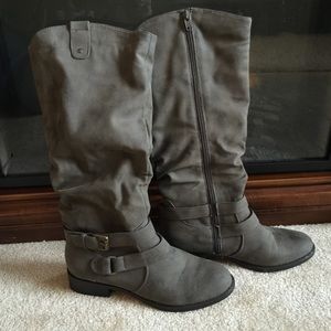 Stone Flat Boots. NWOT. Size 7.5