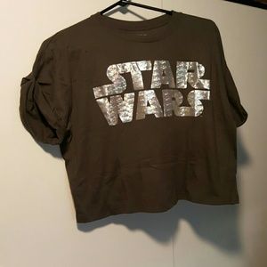 Star wars crop top