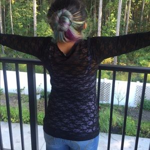 Laced Black Long Sleeve