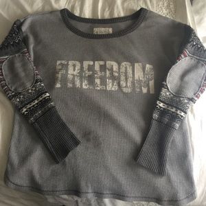 Free People "We The Free" Crew Neck Sweater