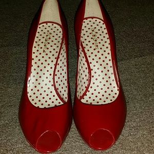 BCBGirls Patent leather heels