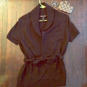 BCBG Short Sleeve Cardigan