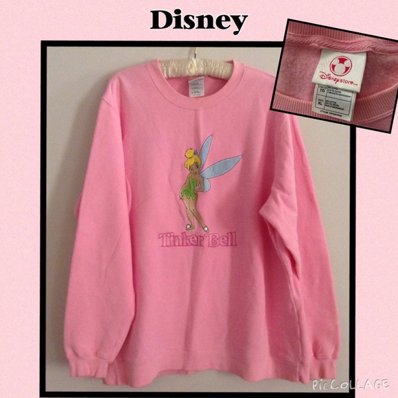 Official Disney Tinkerbell fleece top size XL Tall