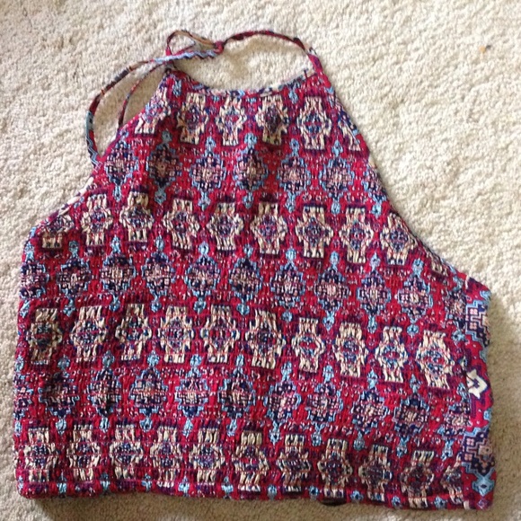 Forever 21 halter crop top