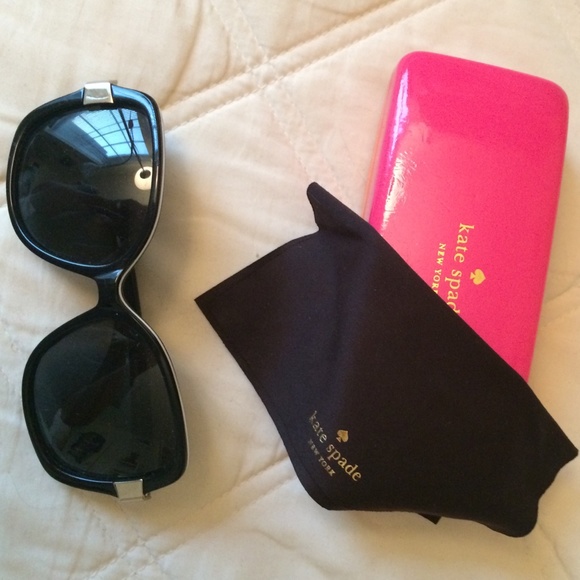 Kate Spade black sunglasses