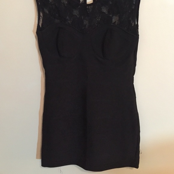 Black form fitting Candies Dress size 11 - Picture 1 of 4