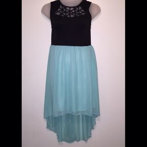 Mint Hi-Low Dress