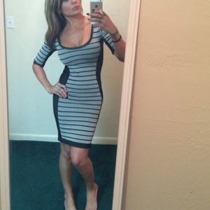 🎉BEBE🎉 Micro Mini Pencil Dress!