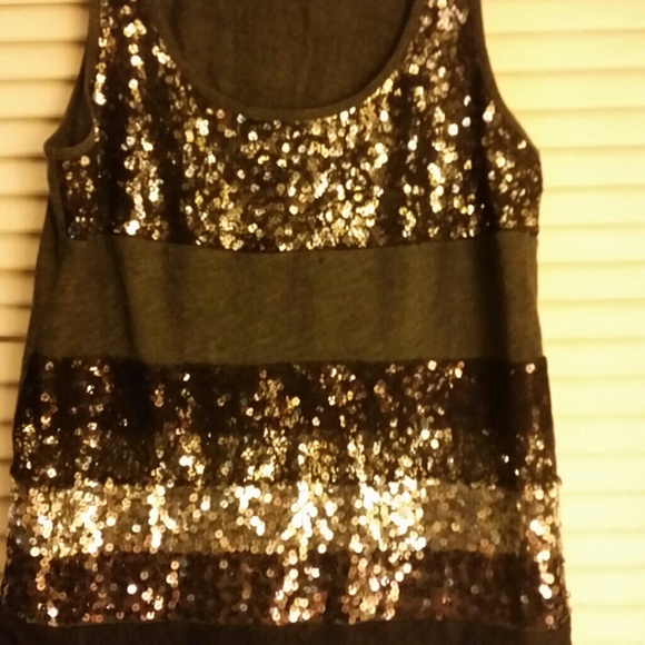 Express sexy embellished tank