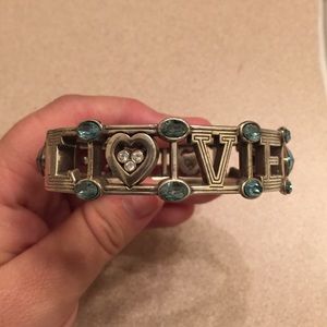 Brighton Love hinged bangle