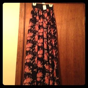 Rue 21 Floral Maxi Skirt