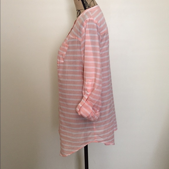 ❗️SOLD❗️Peach Lane Bryant Top - Picture 3 of 4