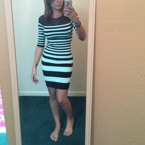 💜BEBE💜 Mint Micro Mini Dress