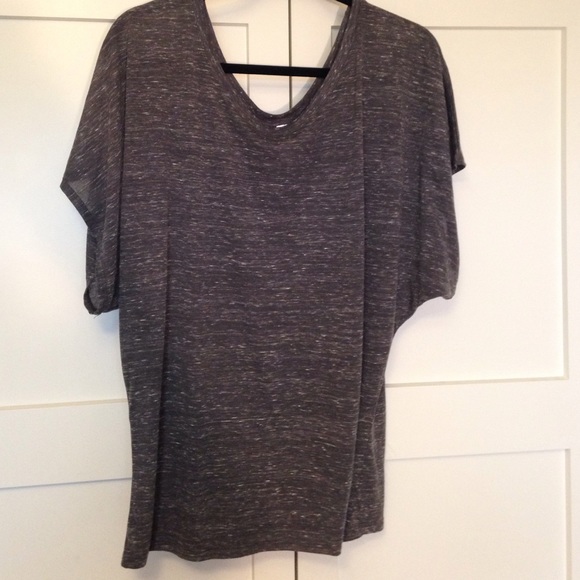Heather gray dolman NWOT