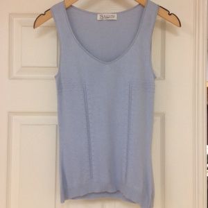 V-Neck Tank and Cardigan Twin Set