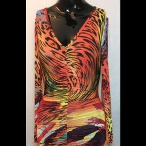 Tiger Dress multi colored