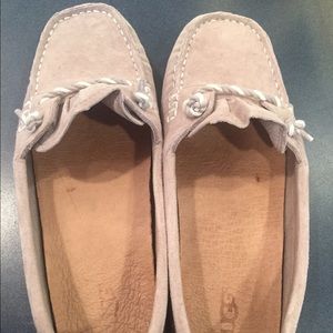 UGG grey suede loafer