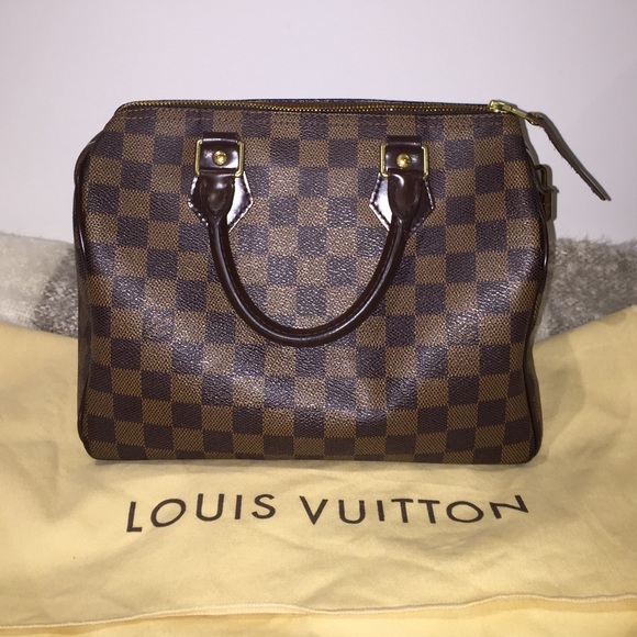 💕Authentic Louis Vuitton Speedy 25 Damier💗