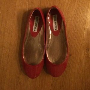 Brand new red Steve Madden shoes.