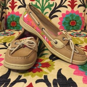 Floral Sperrys