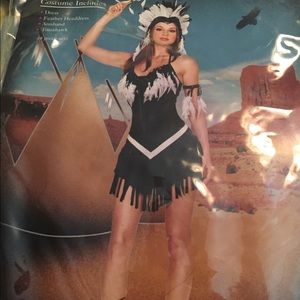 Halloween chief Indian costume