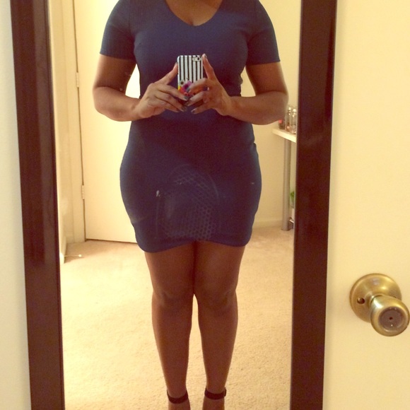Dark green dress