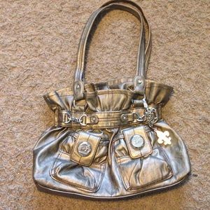 Gold Kathy van Zealand purse