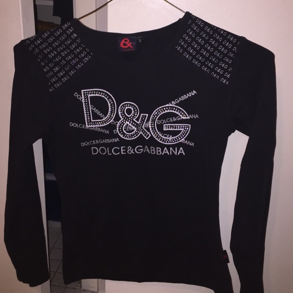 Long sleeve Dolce & Gabbana black shirt
