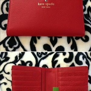 Red Kate Spade wallet