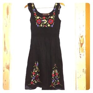 Mexican Embroidered Dress